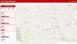 HuskerFinder full map view