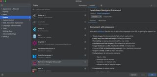 IntelliJ Markdown Navigator enhanced plugin options